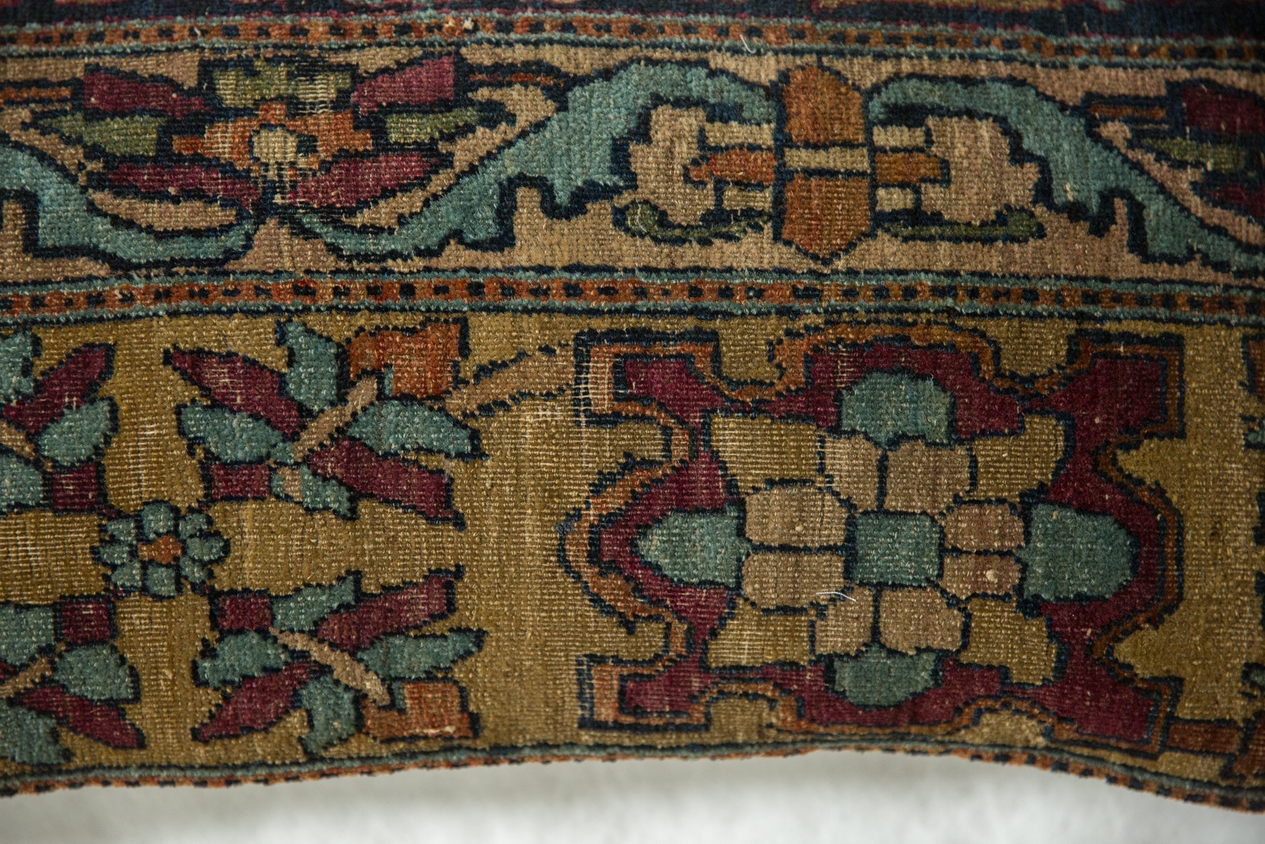 Antique Kerman Rug Fragment Pillow // ONH Item AS13046A13033A, Image 1