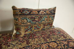 Antique Kerman Rug Fragment Pillow // ONH Item AS13046A13033A, Image 4