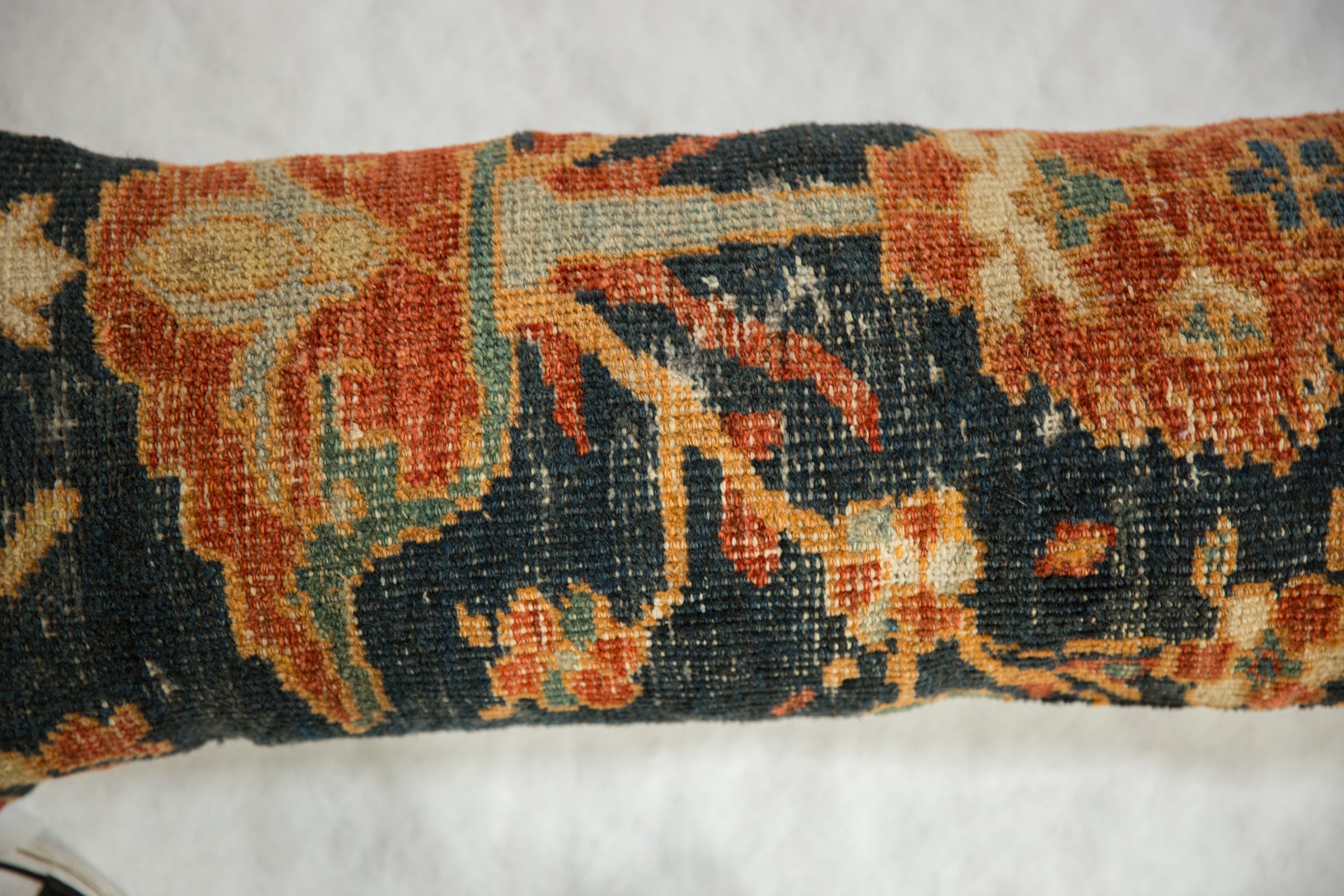 Antique Ziegler Mahal Rug Fragment Pillow // ONH Item AS13047A13034A, Image 1