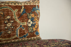 Antique Ziegler Mahal Rug Fragment Pillow // ONH Item AS13048A13035A, Image 4