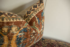 Antique Ziegler Mahal Rug Fragment Pillow // ONH Item AS13048A13035A, Image 8