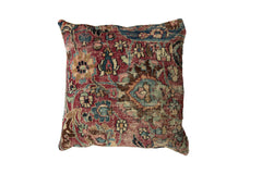 Vintage Meshed Rug Fragment Pillow // ONH Item AS13049A13036A
