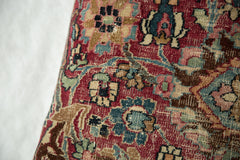 Vintage Meshed Rug Fragment Pillow // ONH Item AS13049A13036A, Image 2