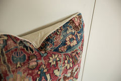 Vintage Meshed Rug Fragment Pillow // ONH Item AS13049A13036A, Image 4