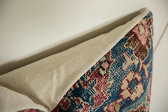 Vintage Meshed Rug Fragment Pillow // ONH Item AS13049A13036A, Image 5