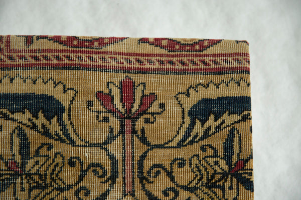 Decorative Cork Board Antique Kerman Rug Fragment Art // ONH Item AS13051A1108Z, Image 2