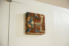 Decorative Cork Board Antique Ziegler Mahal Rug Fragment Art // ONH Item AS13051A1109Z, Image 9