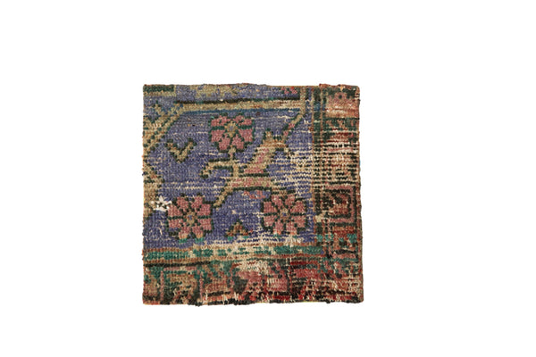 Decorative Vintage Anatolian Rug Fragment Art // ONH Item AS13051A1118Z