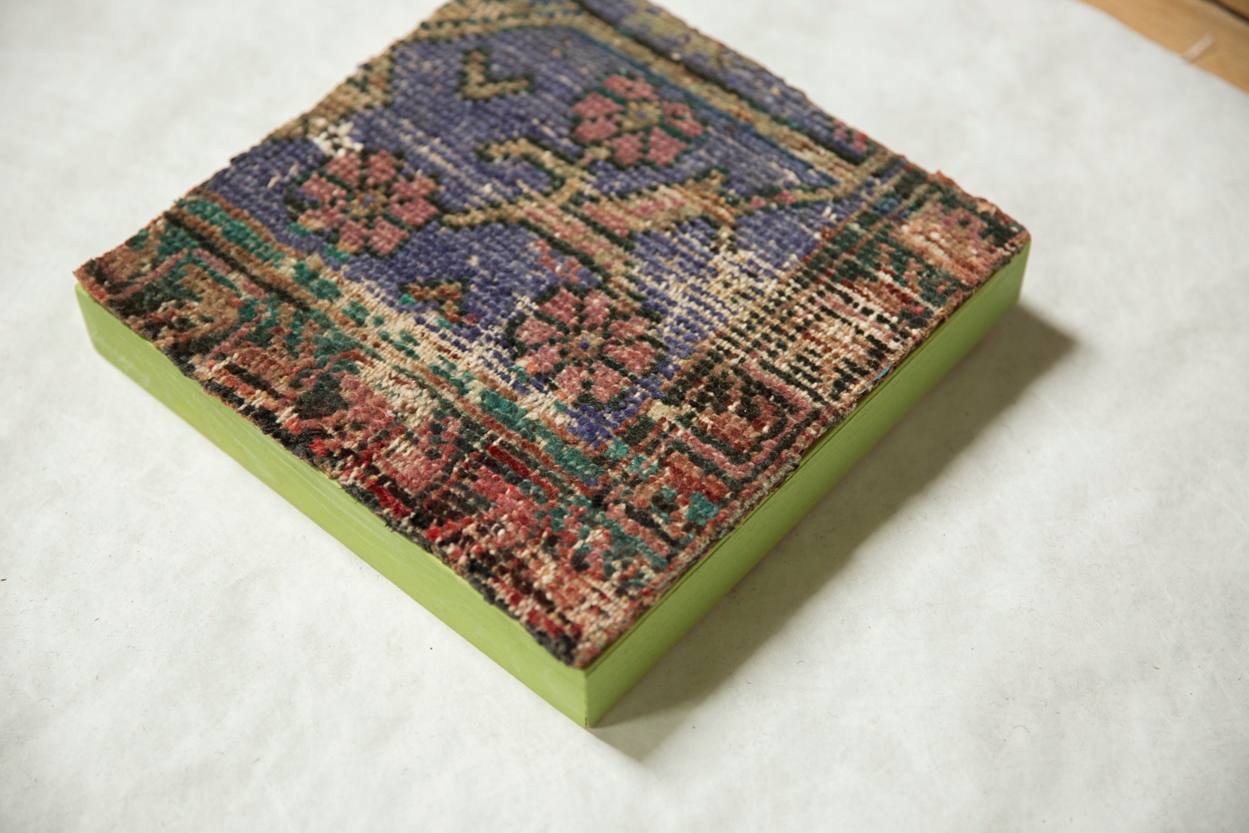 Decorative Vintage Anatolian Rug Fragment Art // ONH Item AS13051A1118Z, Image 1