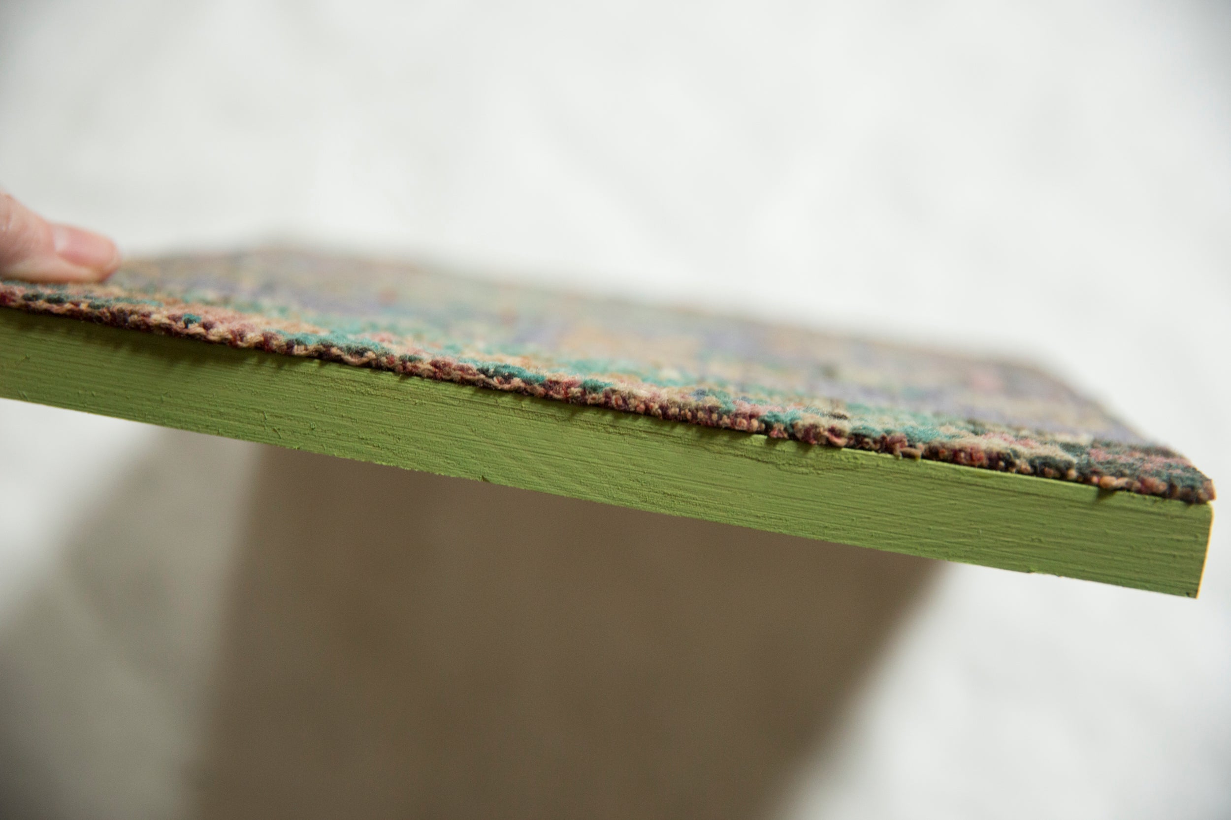 Decorative Vintage Anatolian Rug Fragment Art // ONH Item AS13051A1119Z, Image 1