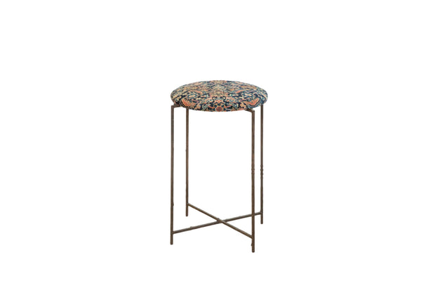 Reclaimed Antique Rug Fragment Side Table Stand 2 of 7 // ONH Item: AS3282A12723A
