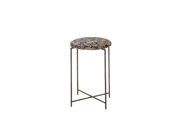 Reclaimed Antique Rug Fragment Side Table Stand 3 of 7 // ONH Item: AS3282A12724A