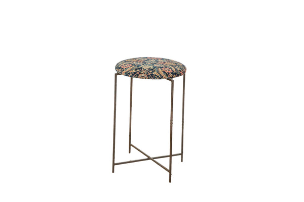 Reclaimed Antique Rug Fragment Side Table Stand 5 of 7 // ONH Item: AS3282A12726A