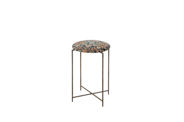 Reclaimed Antique Rug Fragment Side Table Stand 7 of 7 // ONH Item: AS3282A12728A