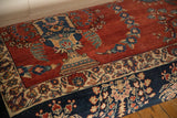 Reclaimed Vintage Persian Rug Ottoman Coffee Table