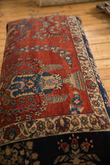 Reclaimed Vintage Persian Rug Ottoman Coffee Table