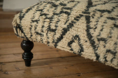 Reclaimed Vintage Moroccan Rug Ottoman Coffee Table // ONH Item AS8097A8225A, Image 2