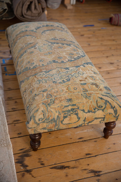 Vintage Persian Rug Ottoman Coffee Table // ONH Item AS8097A8336A Image 6