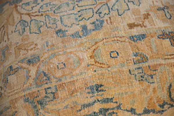 Vintage Persian Rug Ottoman Coffee Table // ONH Item AS8097A8336A Image 7