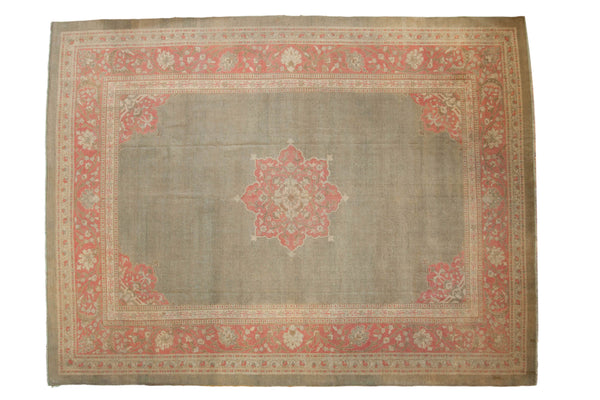 Vintage Distressed Antique Washed Armenian Agra Design Carpet // ONH Item: ct001299