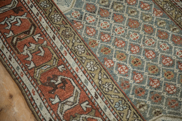 Vintage Distressed Kurd Square Rug // ONH Item: ct001404, Image 4