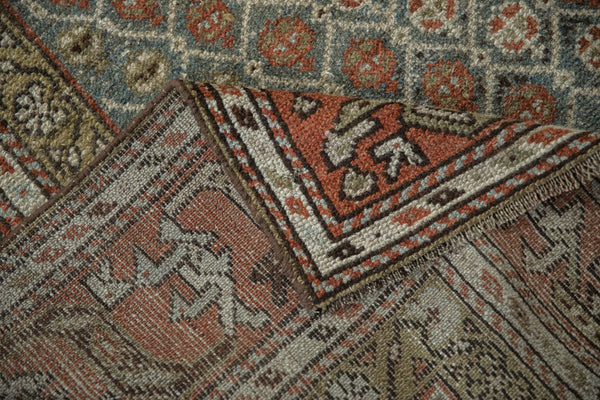 Vintage Distressed Kurd Square Rug // ONH Item: ct001404, Image 9