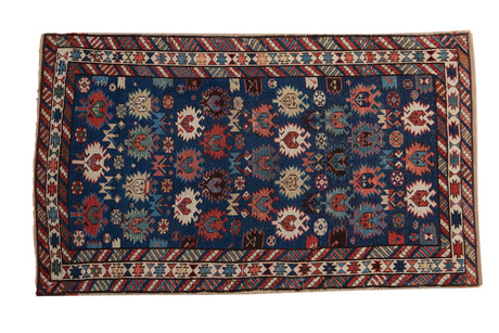 3.5x5.5 Antique Caucasian Rug