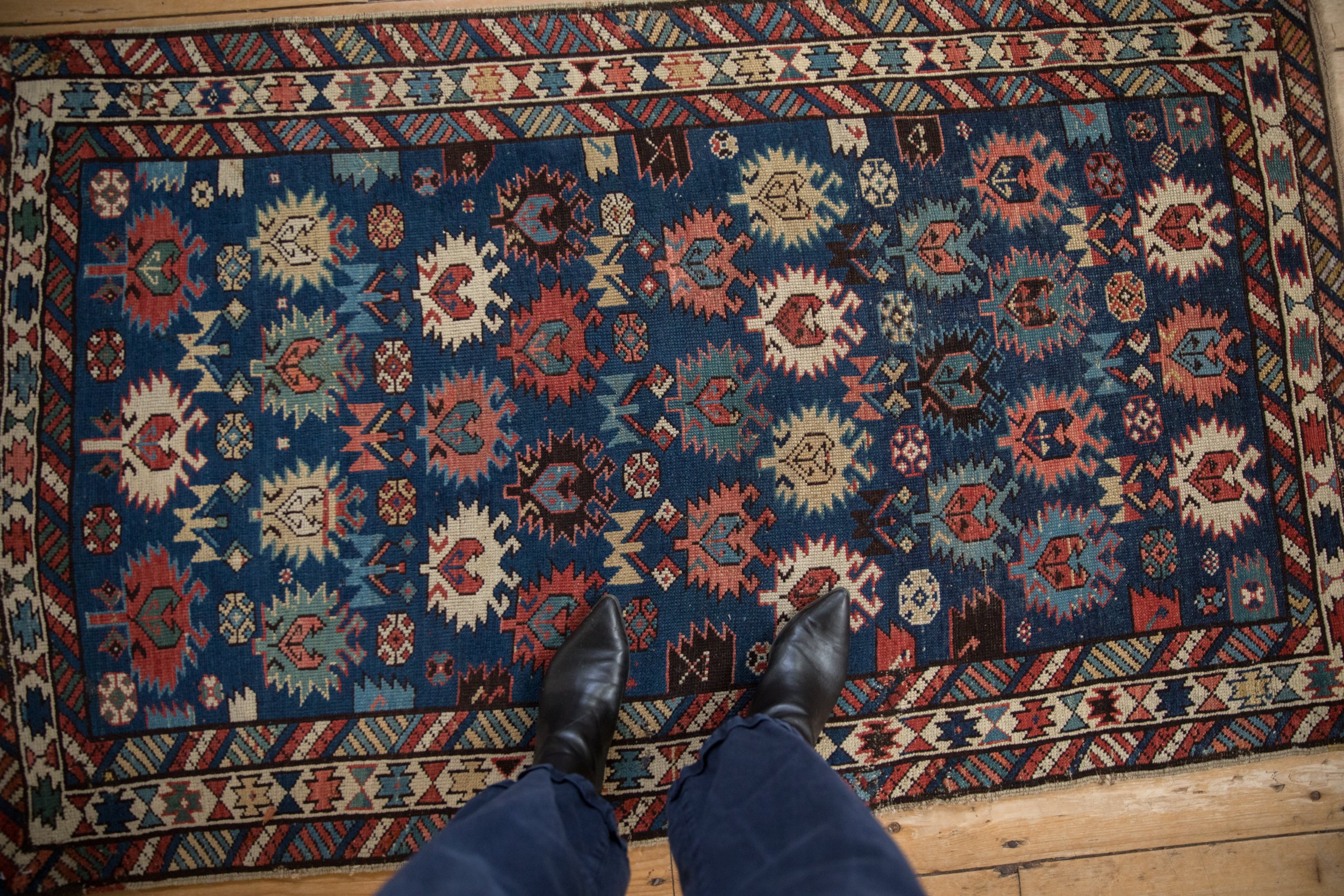 Antique Caucasian Rug // ONH Item: ct001453, Image 1