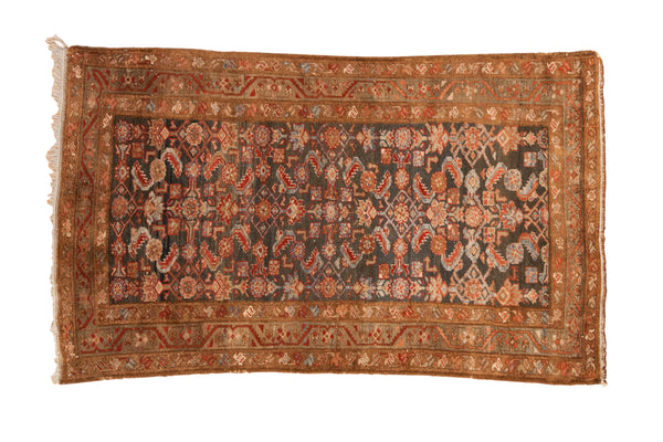 3.5x6 Vintage Distressed Hamadan Rug // ONH Item ct0015371