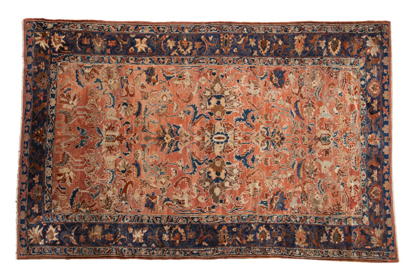 Antique Fine Distressed Lilihan Carpet // ONH Item: ct001703