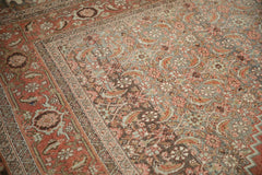 9.5x14.5 Antique Distressed Halvai Bijar Carpet