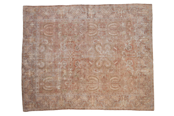 Antique Distressed Sultanabad Carpet // ONH Item: ct001725