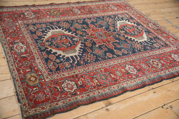 Antique Fine Karaja Square Rug // ONH Item: ct001727, Image 5