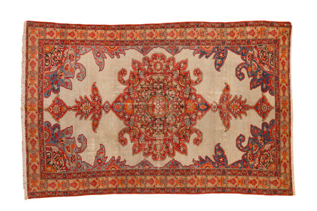 4x6 Antique Fine Malayer Rug