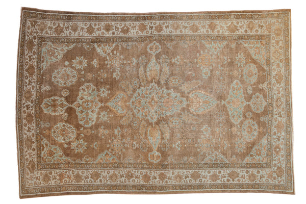 Antique Distressed Mahal Carpet // ONH Item: ct001733