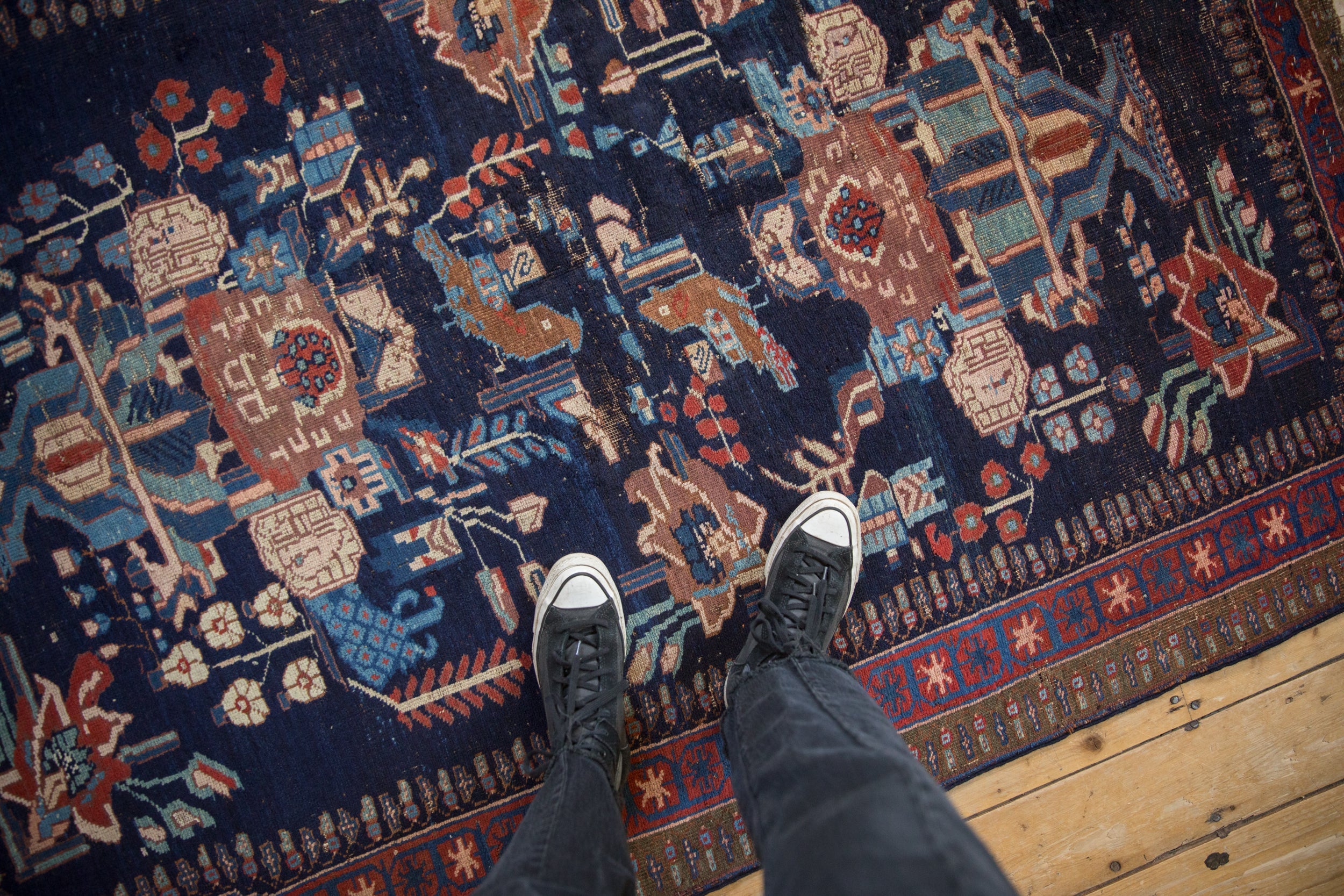 Vintage Afshar Rug // ONH Item: ct001742, Image 1