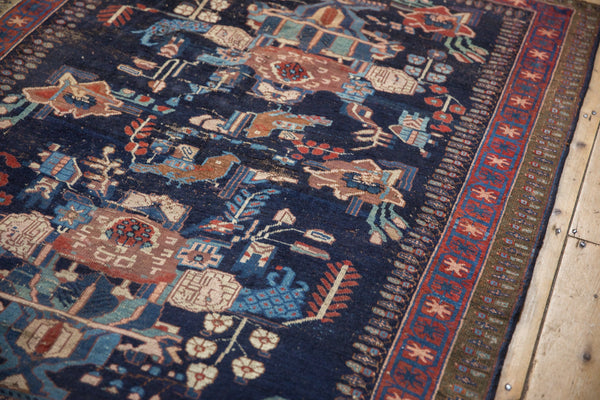 Vintage Afshar Rug // ONH Item: ct001742, Image 9