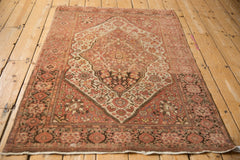 3.5x5 Antique Distressed Farahan Sarouk Rug