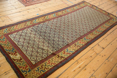 4x9 Antique Caucasian Rug Runner