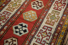 3.5x10 Antique Kazak Rug Runner