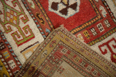 3.5x10 Antique Kazak Rug Runner