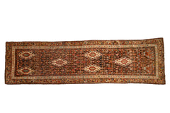 Antique Kurdish Hamadan Rug Runner // ONH Item: ct001757