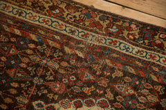 3x11 Antique Kurdish Hamadan Rug Runner