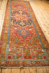 3.5x11 Antique Heriz Rug Runner