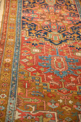 3.5x11 Antique Heriz Rug Runner