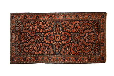 Vintage Sarouk Rug Runner // ONH Item: ct001764