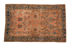 4x6.5 Antique Mohajeran Sarouk Rug