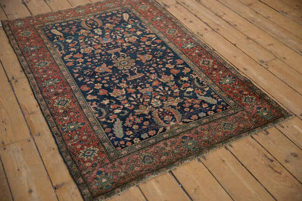 Antique Farahan Sarouk Square Rug // ONH Item: ct001776, Image 4