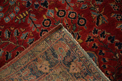 4.5x7 Vintage Sarouk Rug