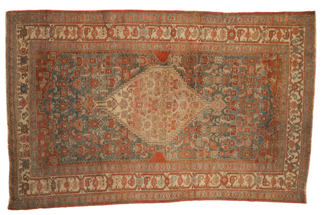 RESERVED 4.5x7.5 Antique Distressed Bijar Rug